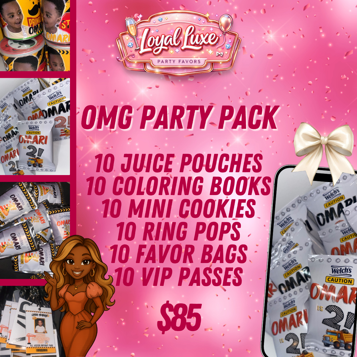 OMG PARTY PACK * ANY THEME!✨