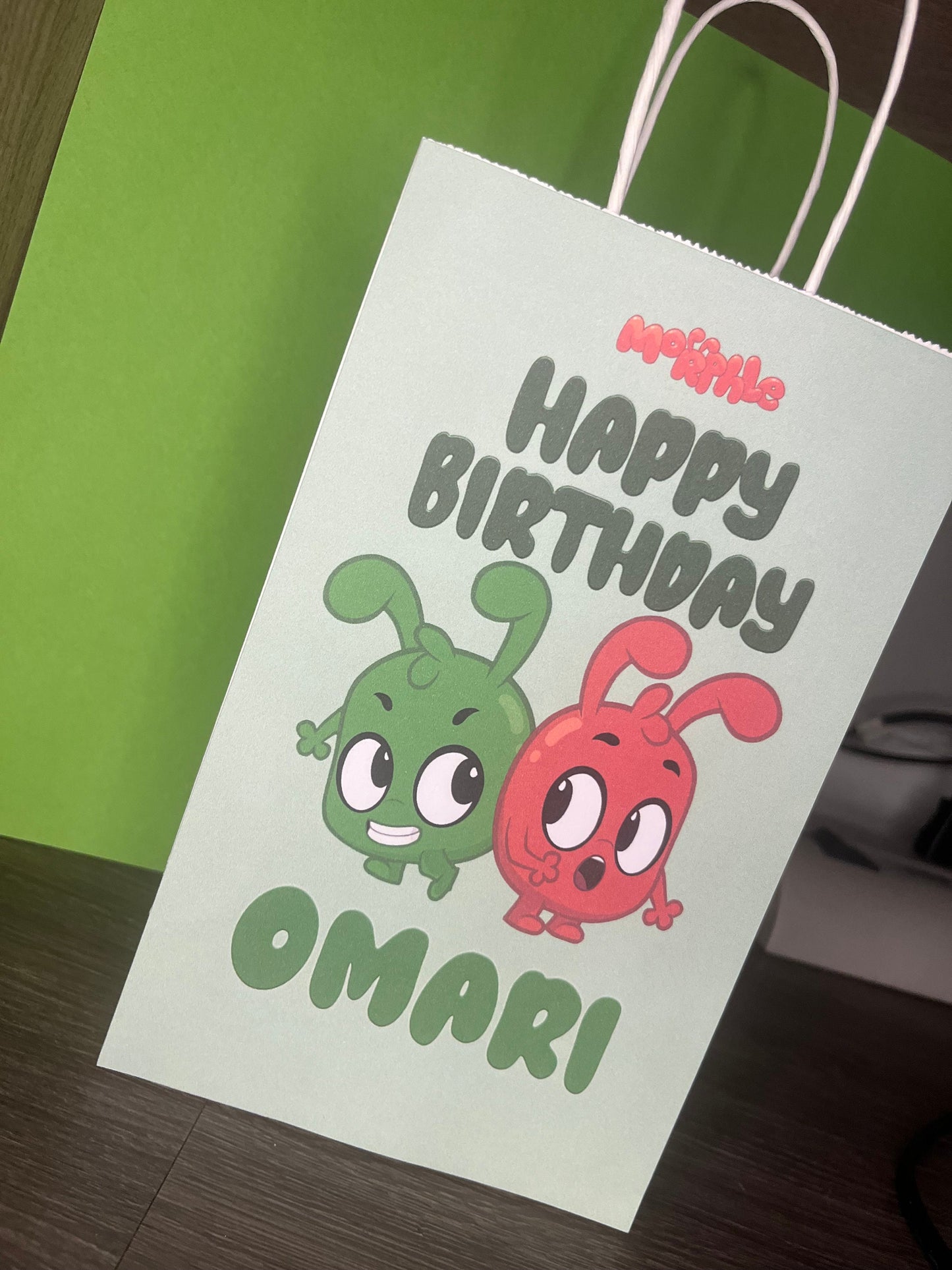 Morphle & Orphle Favor Bags for Kids Birthday Party