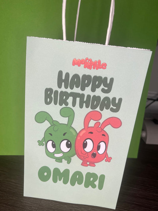 Morphle & Orphle Favor Bags for Kids Birthday Party