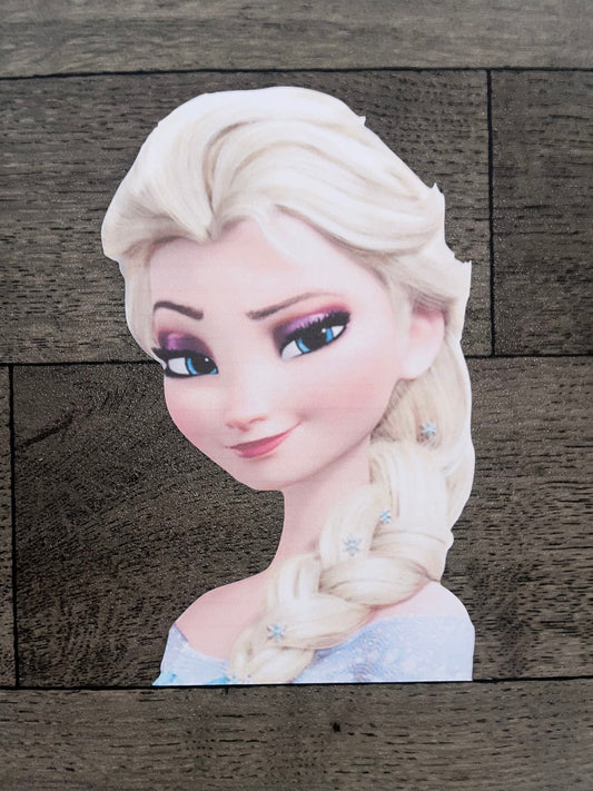 Frozen Cardstock Character 7" to 10” Cutouts for Kids Birthday Party Tabletop Centerpiece or Decor