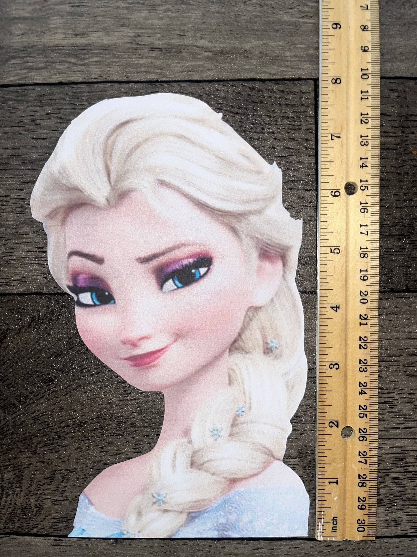 Frozen Cardstock Character 7" to 10” Cutouts for Kids Birthday Party Tabletop Centerpiece or Decor