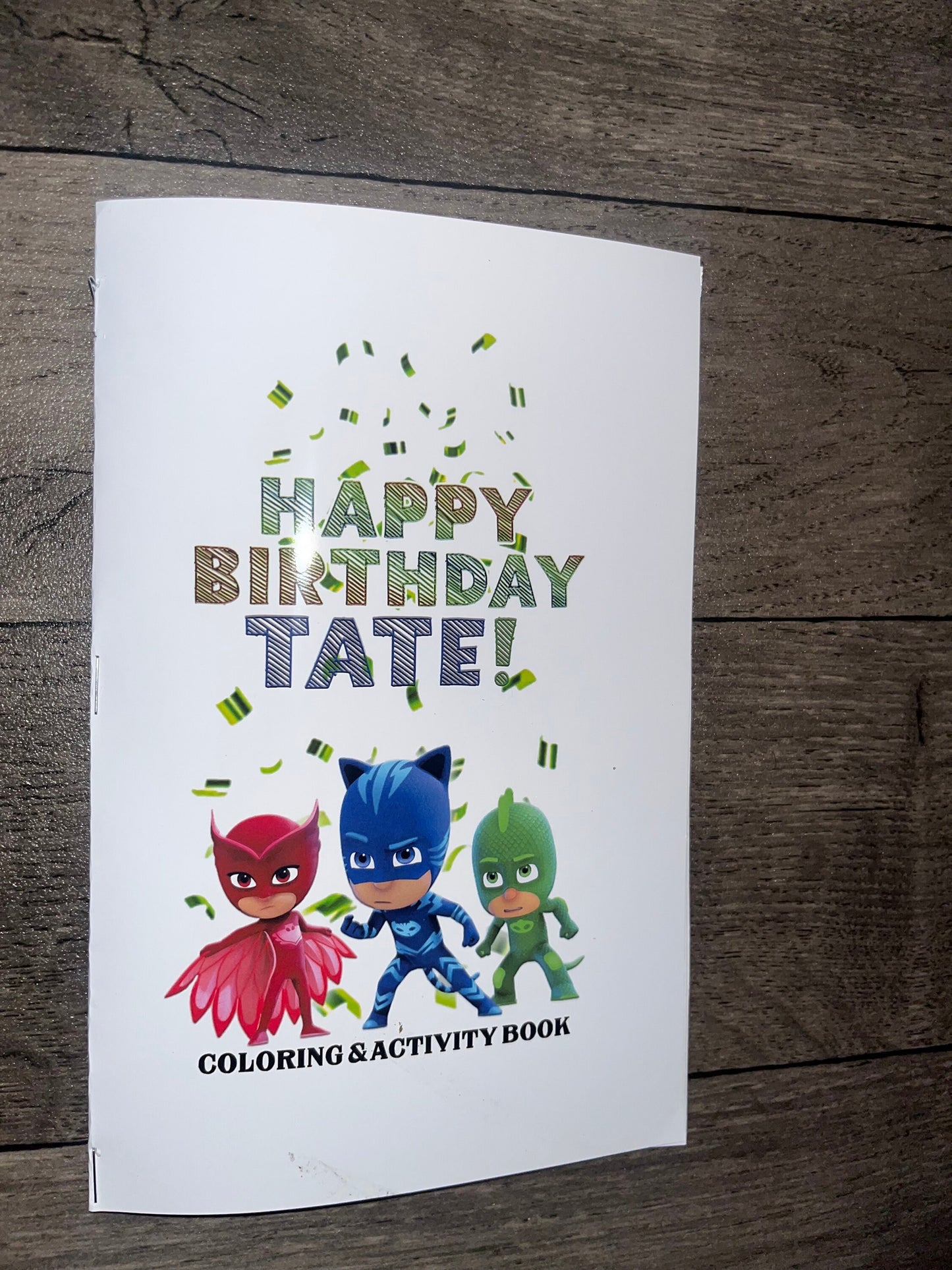 PJ Masks Coloring and Activity Book Favor for Birthday Party or Event, Quantity of 12