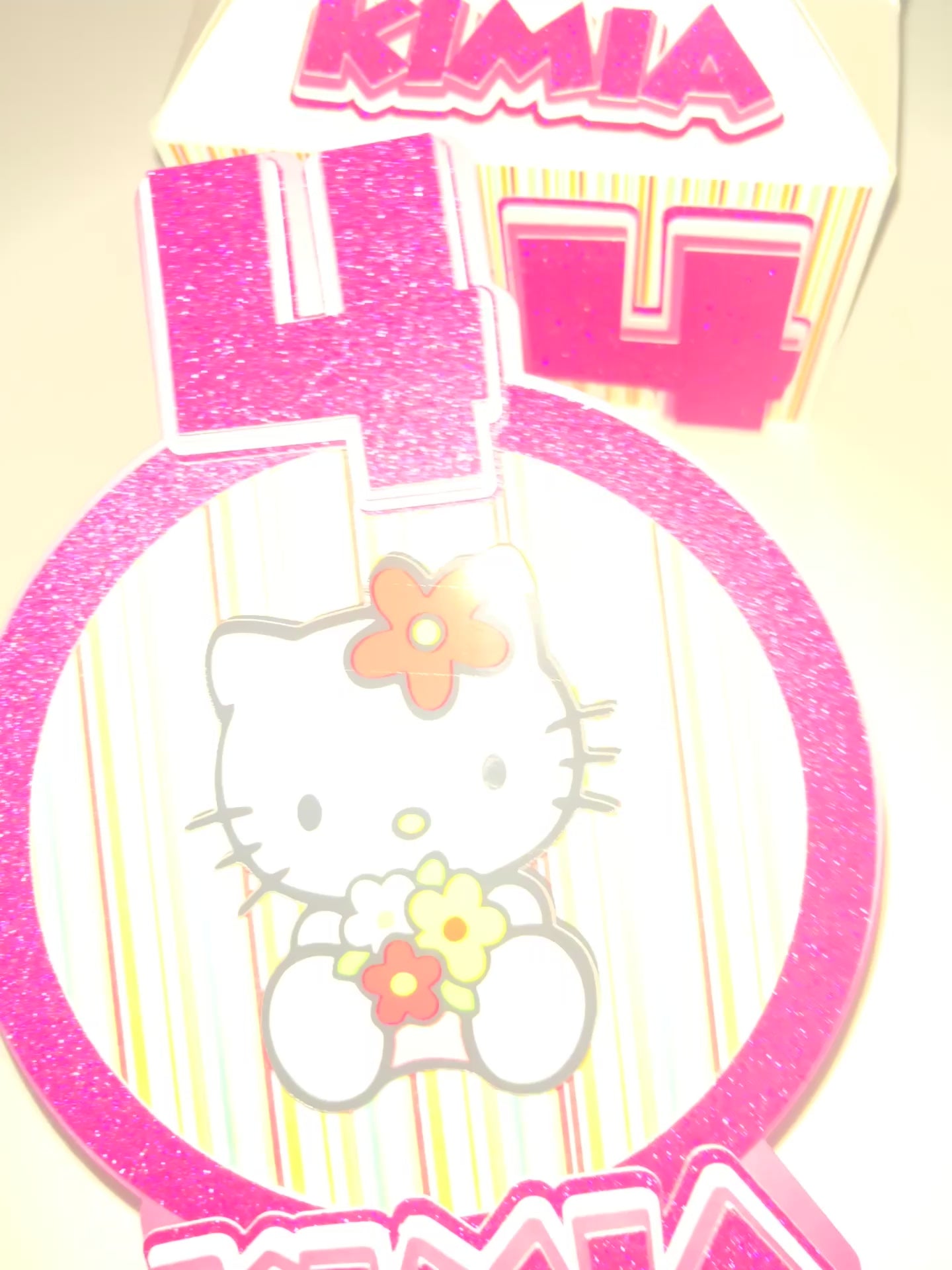 Hello Kitty Cake Topper