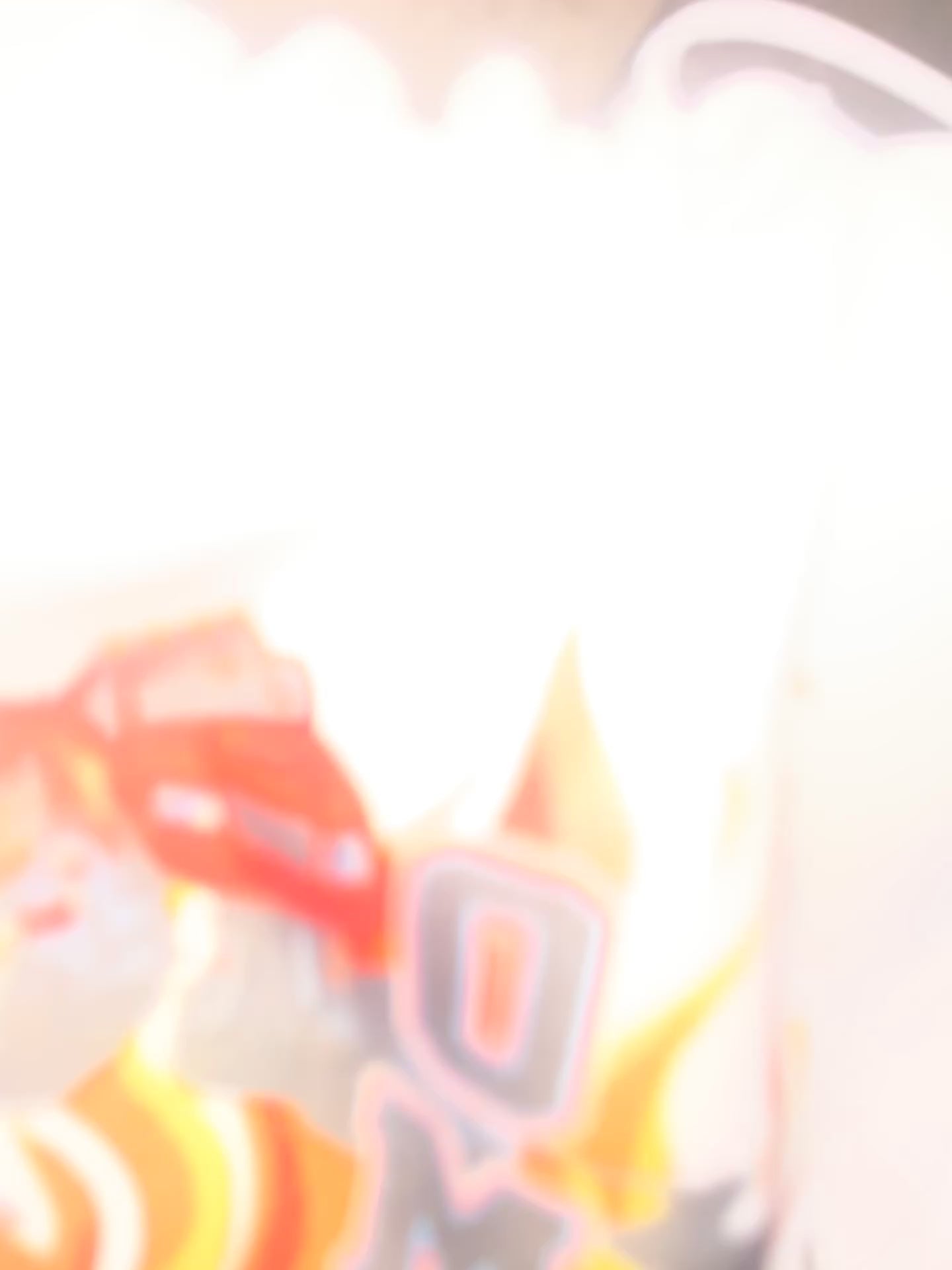 BLAZE Themed White Drawstring Bag for Boy